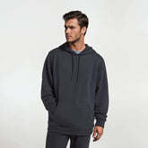 Unisex Merino Blend Hoodie - True Black