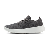 Men's Wool Runner Go - Dark Grey (Light Grey Sole)