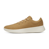 Men's Wool Runner Go - Stony Beige (Stony Cream)