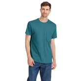 Men's Soft Merino Tee - Chasm Teal