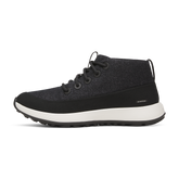 Women's Wool Runner NZ Mid Waterproof - Natural Black (Natural White Sole)