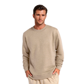 Men's Merino Blend Sweatshirt - Rugged Beige