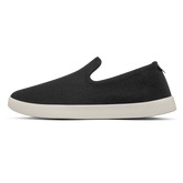 Men's Wool Lounger - True Black (Cream Sole)