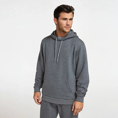 Unisex Merino Blend Hoodie - Natural Grey Heather