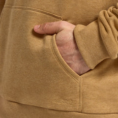 Unisex Merino Blend Hoodie - Stony Beige Heather