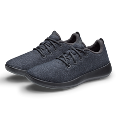 Women's Wool Runner Mizzle - Natural Black (Natural Black Sole)