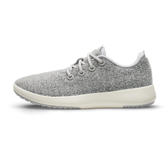 Women's Wool Runner Mizzle - Light Grey (Natural White Sole)