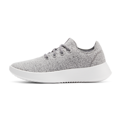 Women's Wool Runner Go - Medium Grey (Blizzard Sole)