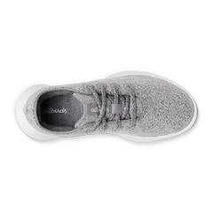 Men's Wool Runner Go - Medium Grey (Blizzard Sole)