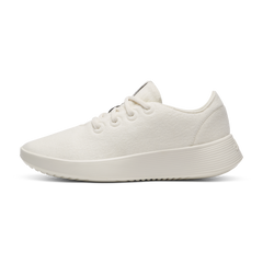 Men's Wool Runner Go - Natural White (Natural White Sole)