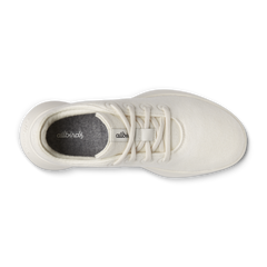 Women's Wool Runner Go - Natural White (Natural White Sole)