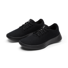 Men's Wool Runner Go - Natural Black (Natural Black Sole)