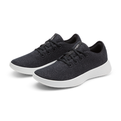 Men's Wool Runner Go - Natural Black (Blizzard Sole)