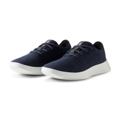Women's Wool Runner Go - Deep Navy (Blizzard Sole)