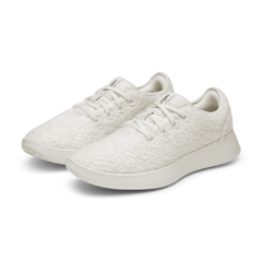 Men's Wool Runner Go - Fluff - Natural White (Natural White Sole)