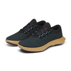 Women's Wool Dasher Mizzle - Natural Black/Chasm Teal (Stony Beige Sole)