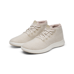 Women's Wool Runner-up Mizzle - Stony Cream (Natural White Sole)