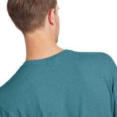 Men's Soft Merino Long Sleeve Tee - Chasm Teal