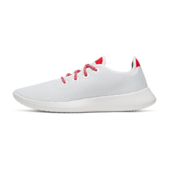 Men's Tree Runner - Blizzard/Bold Red (Blizzard Sole)