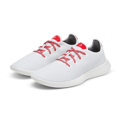 Women's Tree Runner - Blizzard/Bold Red (Blizzard Sole)