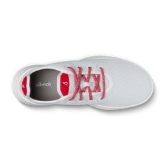 Men's Tree Runner - Blizzard/Bold Red (Blizzard Sole)