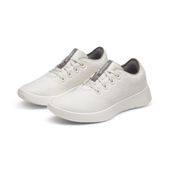 Men's Wool Runner Go - Weathered White (Twilight White Sole)