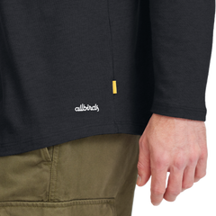 Men's Soft Merino Long Sleeve Tee - True Black - New Edition