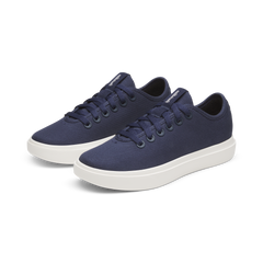Men's Canvas Piper - Deep Navy (Natural White Sole)
