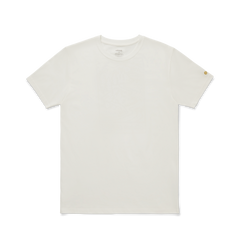 Unisex Organic Cotton Graphic Tee - Natural White/Stony Beige - CA