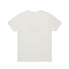 Unisex Organic Cotton Graphic Tee - Natural White/Rugged Green - NZ