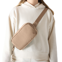 Recycled Belt Bag - Rugged Beige