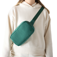 Recycled Belt Bag - Twilight Teal