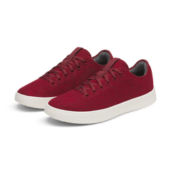 Women's Wool Cruiser - Burgundy (Natural White Sole)