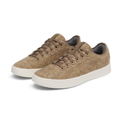 Men's Wool Cruiser - Dark Camel (Natural White Sole)