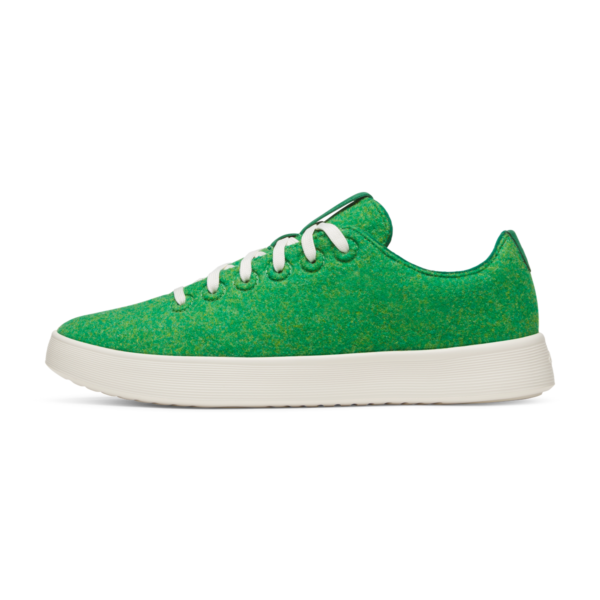 Men's Wool Cruiser - Kelly Green (Natural White Sole)