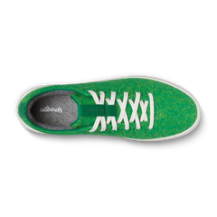Men's Wool Cruiser - Kelly Green (Natural White Sole)