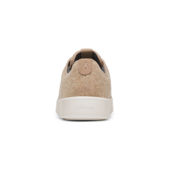 Women's Wool Cruiser - Light Tan (Natural White Sole)