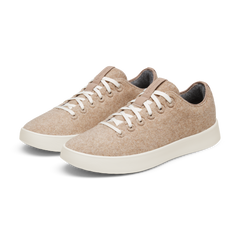 Men's Wool Cruiser - Light Tan (Natural White Sole)