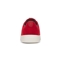 Men's Wool Cruiser - Poppy Red (Natural White Sole)