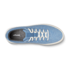 Women's Wool Cruiser - NZ Light Blue (Natural White Sole)