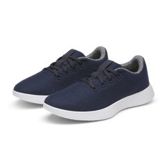 Men's Wool Runner NZ - Dark Navy (Blizzard Sole)