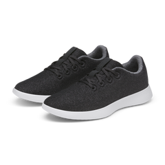 Men's Wool Runner NZ - Natural Black (Blizzard Sole)
