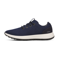Women's Wool Runner NZ Waterproof - Dark Navy (Natural White Sole)