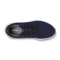 Women's Wool Runner NZ Waterproof - Dark Navy (Natural White Sole)