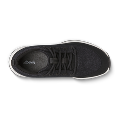 Women's Wool Runner NZ Mid Waterproof - Natural Black (Natural White Sole)