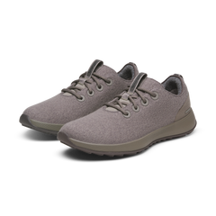 Men's Wool Runner NZ Waterproof - Weathered Brown (Weathered Brown Sole)