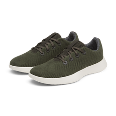 Men's Tree Runner NZ - Thunder Green (Natural White Sole)