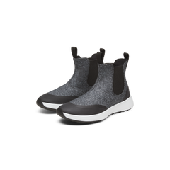 Women's Wool Runner Chelsea - Natural Grey (Light Grey Sole)