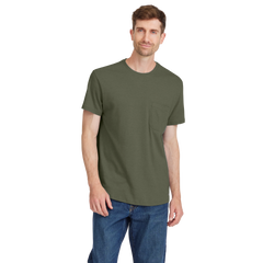 Men's Soft Merino Tee - Thunder Green