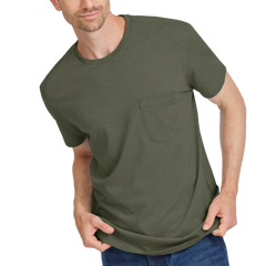 Men's Soft Merino Tee - Thunder Green